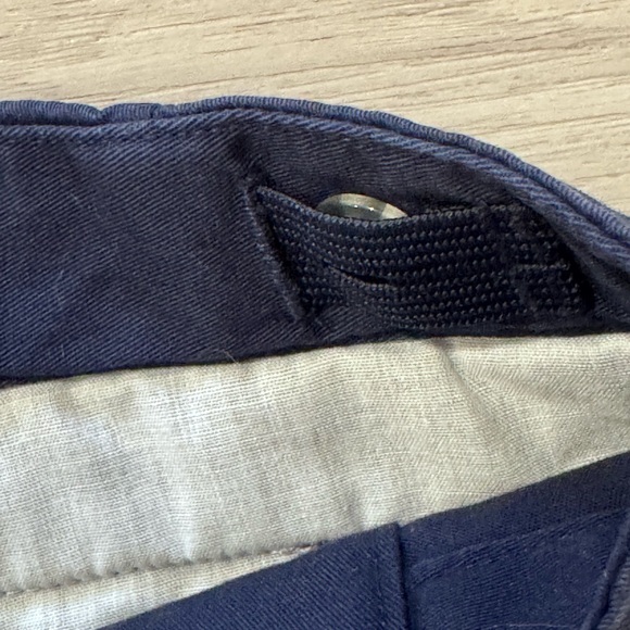 Janie And Jack Girls Wide Leg Sailor Pants Sz 3 Navy Blue Nautical Preppy Retro - Picture 4 of 5